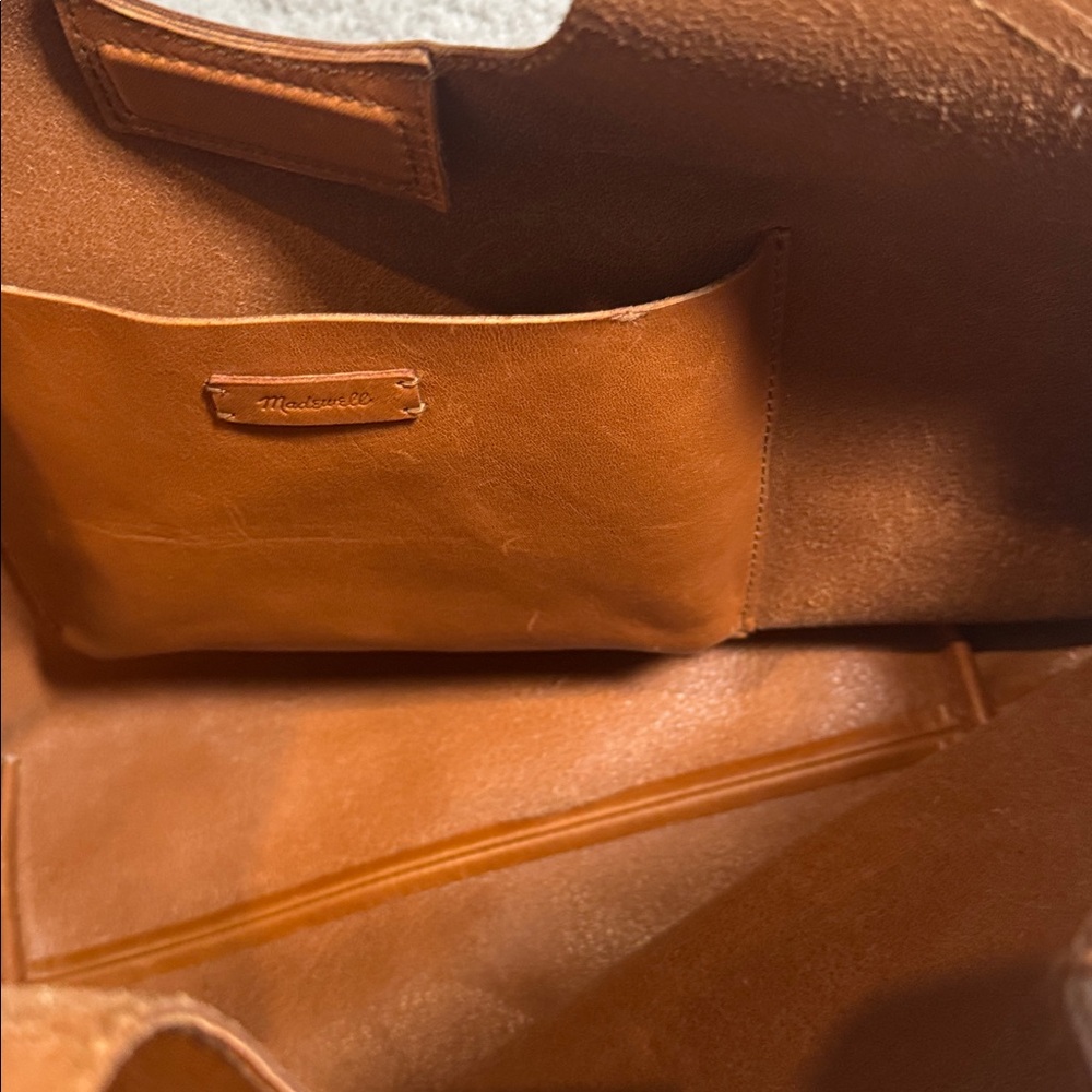 Madewell Tan Leather Shoulder Bag - Picture 6 of 8